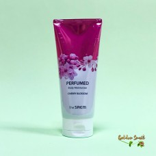 Парфюмированный крем для тела с нотами цветущей вишни The Saem Perfumed Body Moisturizer Cherry Blossom 200 мл