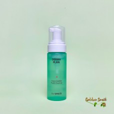 Успокаивающая пенка для проблемной кожи The Saem Derma Plan Green Bubble Foam Cleanser 150 мл