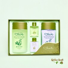 Набор для мужчин c экстрактом оливы 3W Clinic Olive For Man Fresh 2 Items Set