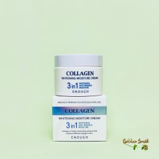 Осветляющий крем для лица с коллагеном Enough Collagen 3 in 1 Whitening Moisture Cream 50 мл