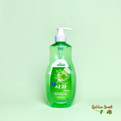 Средство для мытья посуды с ароматом яблока Norang Dishwashing Liquid Apple 500 мл