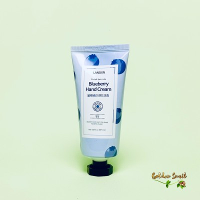 Питательный крем для рук с голубикой LanSkin Berries Blueberry Hand Cream 100 мл