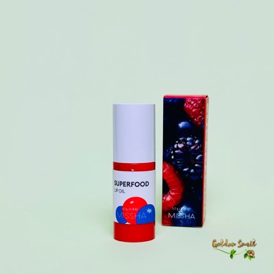 Увлажняющее масло для губ с малиной Missha Super Food Lip Oil Berry 5,2 гр