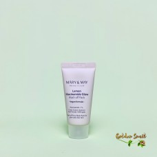 Осветляющая глиняная маска с лимоном и ниацинамидом Mary&May Lemon Niacinamide Glow Wash off Pack 30 мл