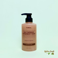 Гель-скраб для душа с ароматом Мускусный Ирис Kundal Eau Thermal Scrub Body Wash Leather Iris 500 мл