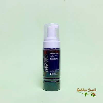 Увлажняющая кислородная пенка с ягодами черники Neogen Dermalogy Real Fresh Foam Cleanser Blueberry 160 мл