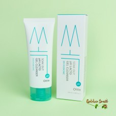 Гипоаллергенная очищающая пенка с лактобактериями Ottie Soak Out pH Lacto Gel Cleanser 100 мл