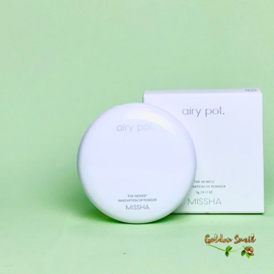 Матирующая компактная пудра Missha Airy Pot Pressed Powder 5 гр