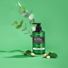 Бессульфатный глубокоочищающий шампунь для волос с ароматом иланг-иланг Kundal Tea Tree & Macadamia Deep Cleansing Shampoo Ylang Ylang 500 мл