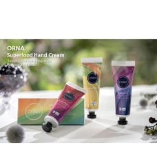 Крем для рук с экстрактом брусники ORNA Superfood hand cream Lingonberry 50 мл