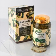 Многофункциональная ампульная сыворотка с маслом авокадо FarmStay Avocado All-in-one Intensive Moist Ampoule 250 мл