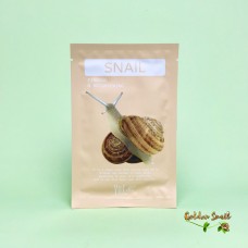 Тканевая маска для лица с фильтратом улиточного секрета Yu.r Me Snail Sheet Mask