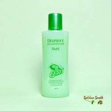 Успокаивающий тонер с экстрактом огурца Deoproce Hydro Calming Down Cucumber Toner 380 мл