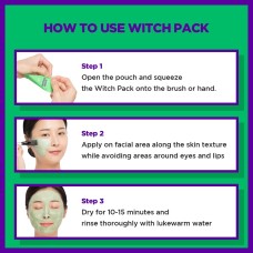 Кремово-грязевая маска с зеленым чаем Skin1004 Zombie Beauty Witch Pack