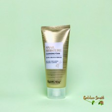 Увлажняющая пенка с муцином улитки FarmStay Snail Moisture Cleansing Foam 100 мл