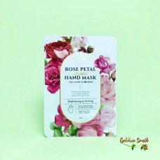 Маска-перчатки для рук с экстрактом розы Petitfee Koelf Rose Petal Satin Hand Mask