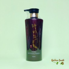 Шампунь укрепляющий с красным женьшенем La Miso Red Ginseng Shampoo 500 мл