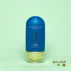 Солнцезащитный крем для обезвоженной жирной кожи Ottie Water Barrier Sunscreen SPF50+PA++++