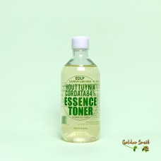 Увлажняющий тонер-эссенция с экстрактом хауттюйнии Derma Factory Houttuynia Cordata 84% Essence Toner 300 мл