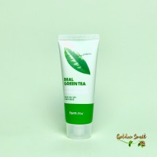 Пилинг-скатка с экстрактом зеленого чая FarmStay Real Green Tea Deep Clear Peeling Gel 100 мл