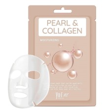 Тканевая маска для лица с экстрактом жемчуга и коллагеном Yu.r Me Pearl & Collagen Sheet Mask