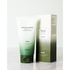 Противовоспалительная пенка с матчей и пробиотиками Heimish Matcha Biome Amino Acne Cleansing Foam 150 мл