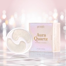 Охлаждающие патчи от морщин и отеков Petitfee Aura Quartz Hydrogel Eye Mask Pure Opal 40 шт