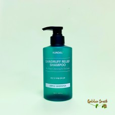 Бессульфатный шампунь против перхоти яблочный зеленый чай Kundal Dandruff Relief Shampoo Apple Green Tea 500 мл