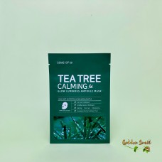 Успокаивающая тканевая маска с чайным деревом Some By Mi Tea Tree Calming Glow Luminous Ampoule Mask