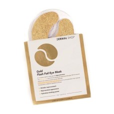 Фольгированная маска для кожи вокруг глаз Dermal Gold Flash Foil Eye Mask